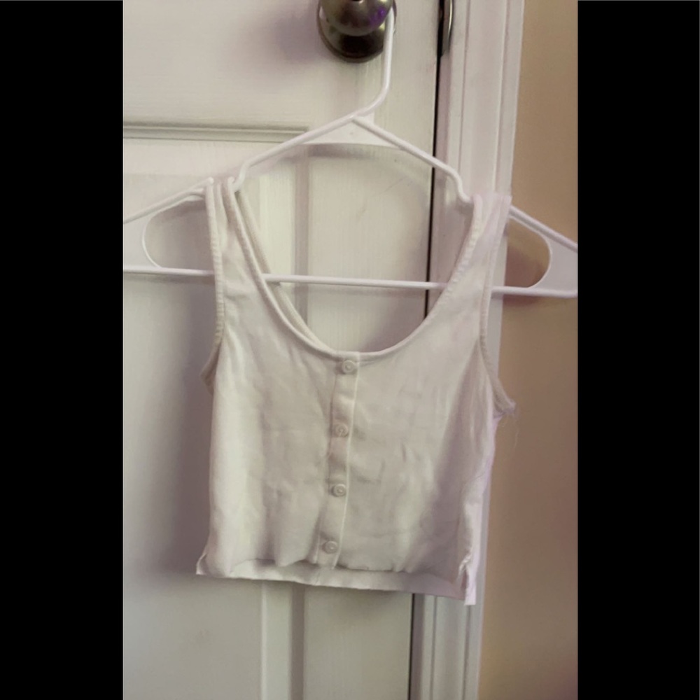 White tank top has been wore a few times